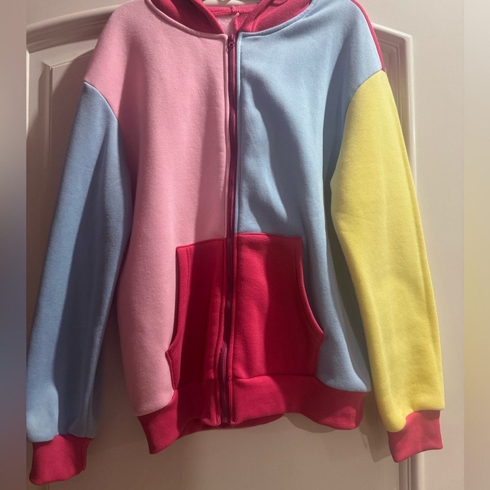 colorful multicolor jacket! brand new!!